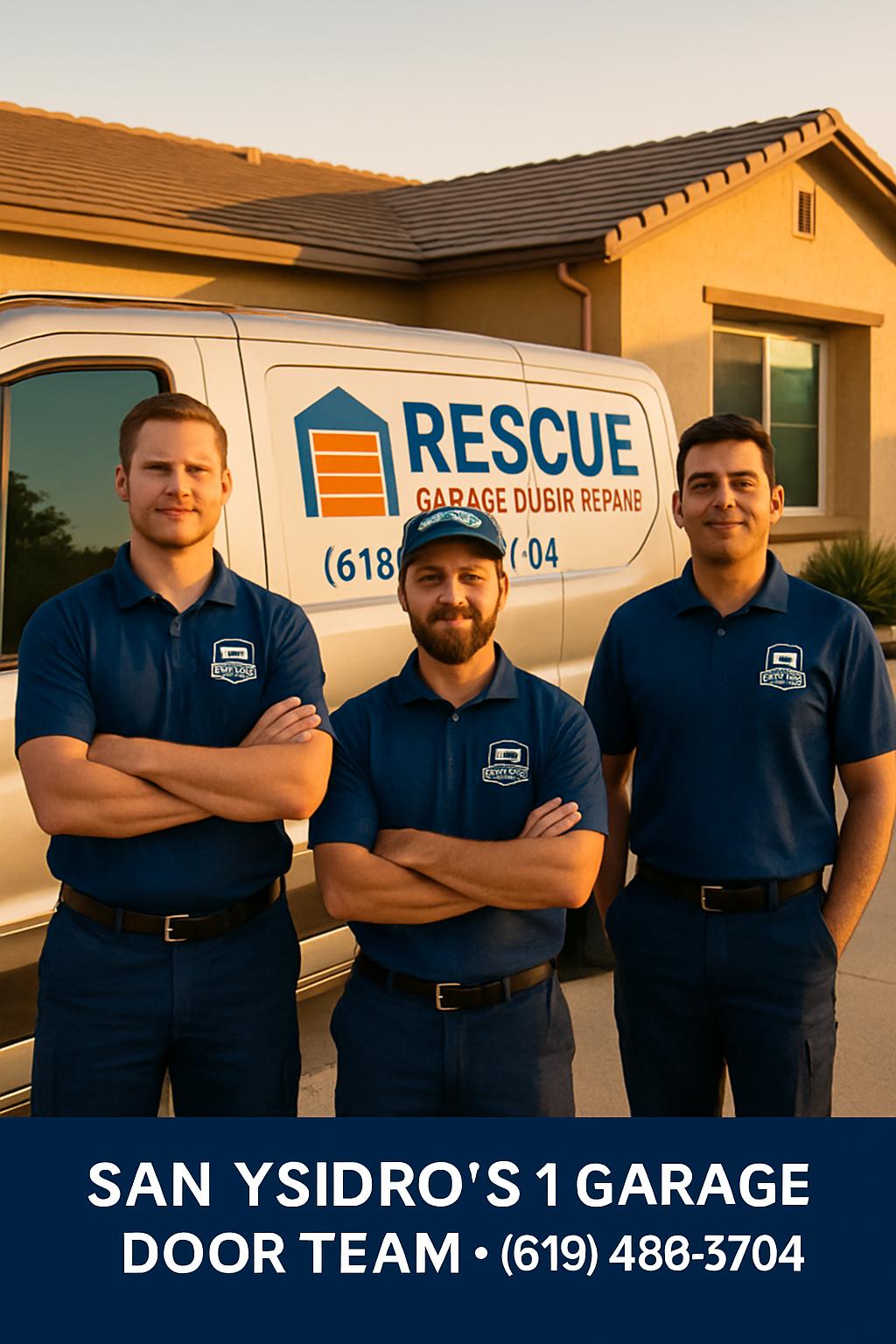 Our professional team at Rescue Garage Door Repair