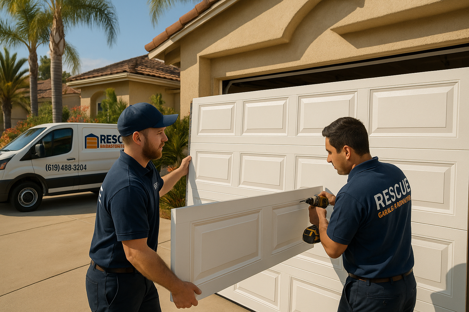 Garage Door Installation in San Ysidro