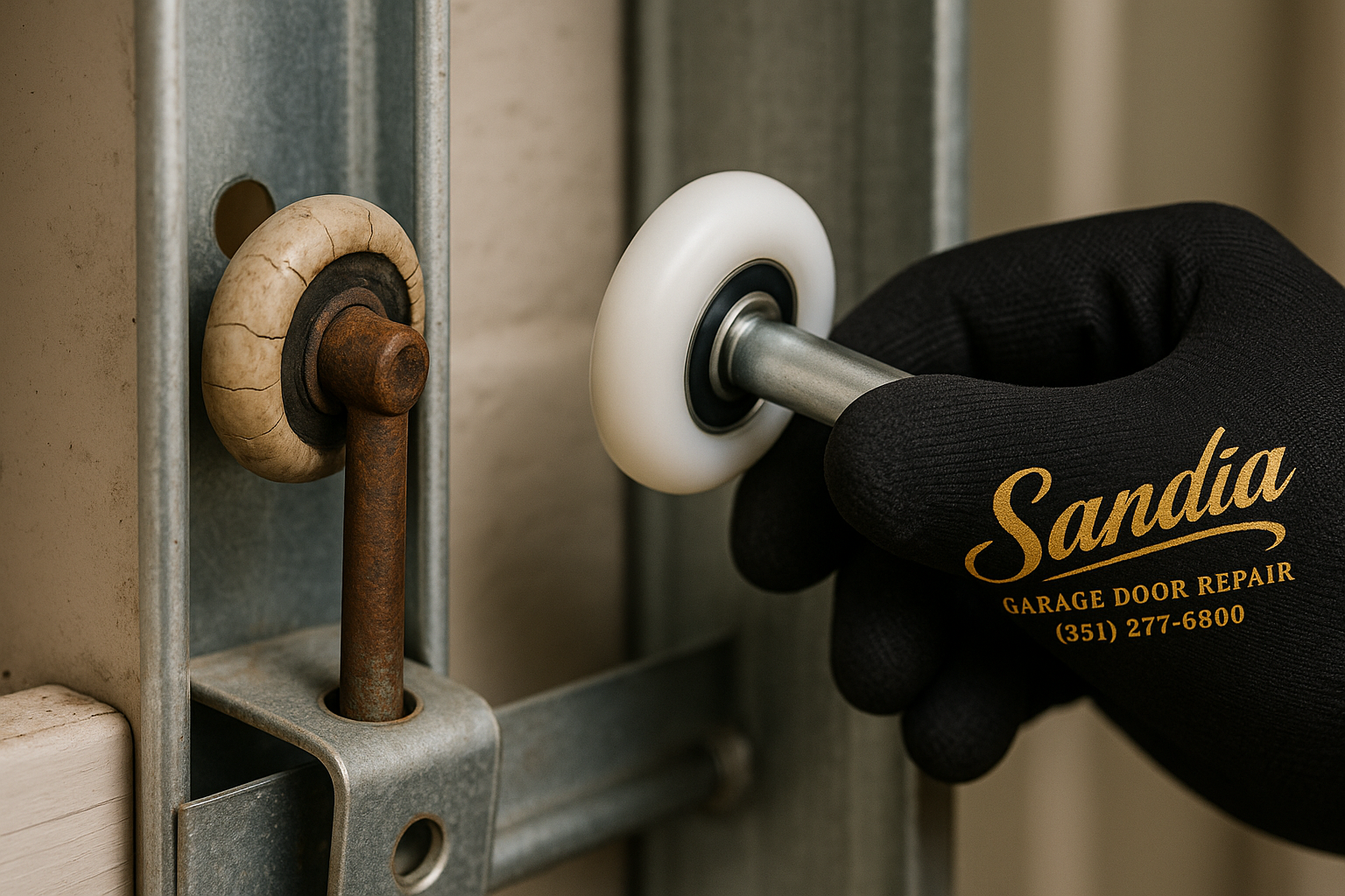 Garage Door Roller Replacement service in San Ysidro