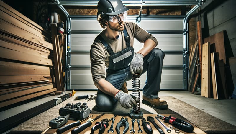 Garage Door Spring Repair in San Ysidro