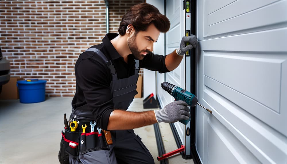 Our professional garage door opener repair process